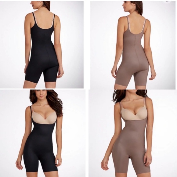 SPANX Other - SPANX Shapewear Bodysuit in Black and Brown